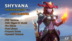 Shyvana, the Half-Dragon (League of Legends) 希瓦娜，半龙之女（英雄联盟）