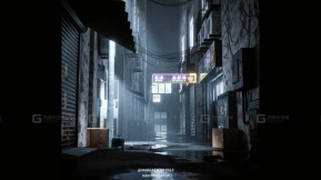 blender小巷场景 Blender Alley Scene