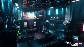 【UE】赛博朋克医院-赛博朋克诊所-模块化赛博朋克场景 UE Cyberpunk Hospital Cyberpunk Clinic Modular Cyberpunk Scene