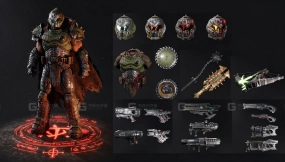 毁灭战士 V2 与武器 毁灭战士黑暗时代 Doom Slayer V2 & Weapons Doom The Dark Ages