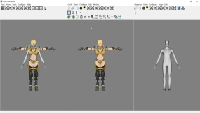 免费工具Clothy3D Studio自动适配服装至3D角色