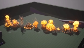 【UE】爆炸冲击波特效 Impact Explosion FX VDB