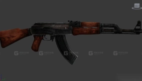 AK47突击步枪-AK47 3D model-32