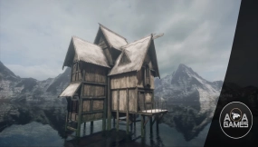 【UE】中世纪高跷屋  Medieval stilt houses