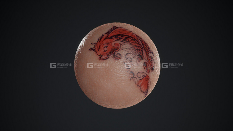 Substance生成纹身预设 Artstation – Tattoo Generator_00004.jpg