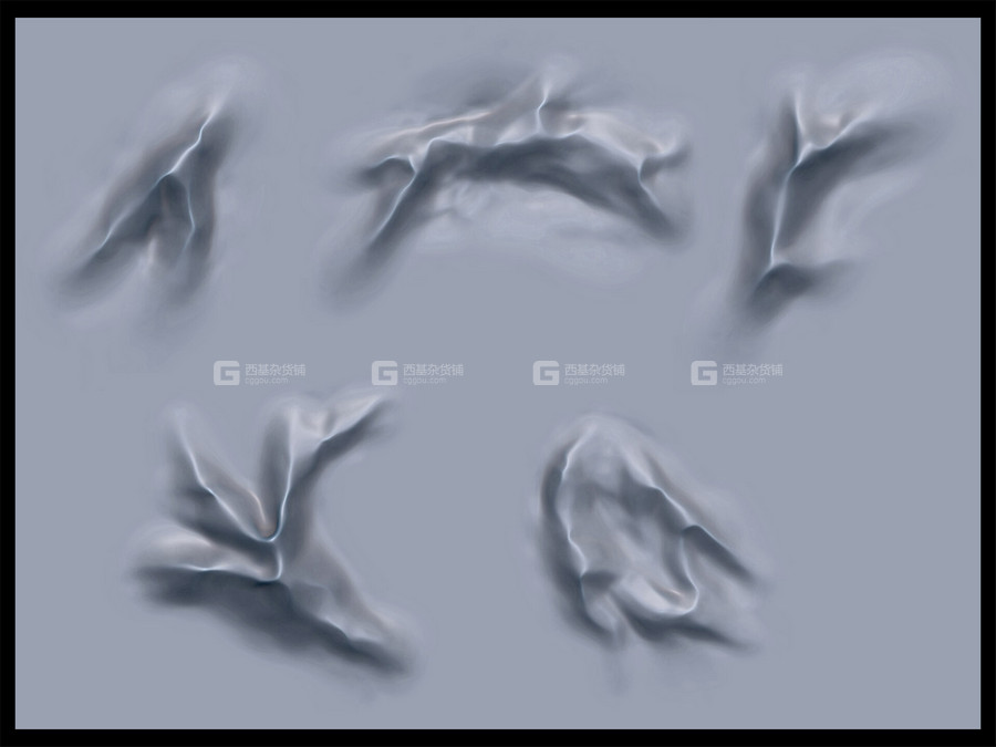 ZBrush金属凹痕笔刷预设 Artstation – Metal Dents Part 2 Brushes for Zbrush_00004.jpg