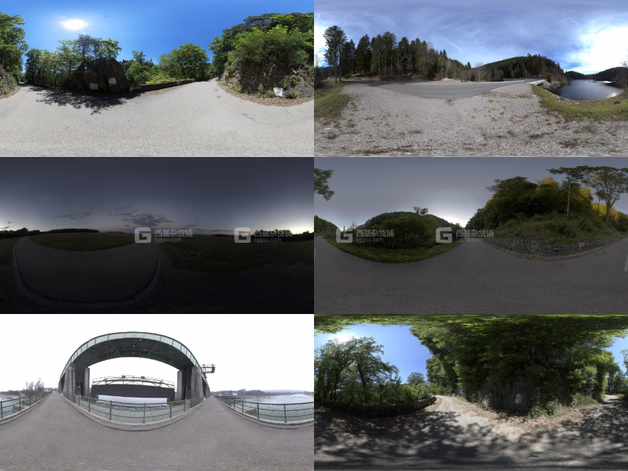 街道自然环境HDR贴图预设 Gumroad – HDRI – Street Bundle 01_06.avif