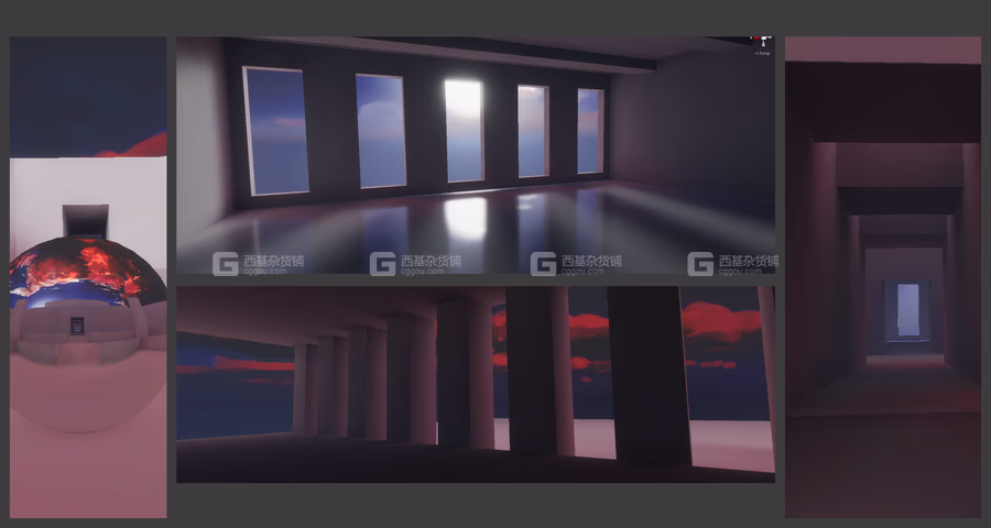 28组卡通风格化HDRI天空素材 Artstation – Cartoon & Stylized HDRI Sky_31.avif