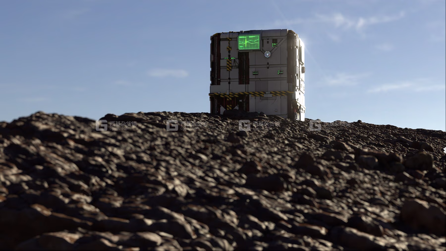 04-80组科幻细节硬面贴图材质 ArtStation Marketplace – 80+ Sci Fi Detailed Hard Surface Texture Material Bundle Pack_09.avif