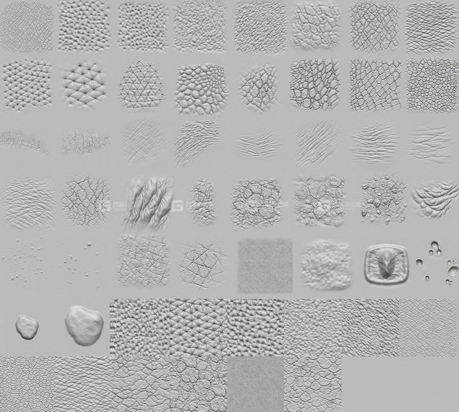 09-人物皮肤材质贴图 Flippednormals – Skin Kit_01.jpg