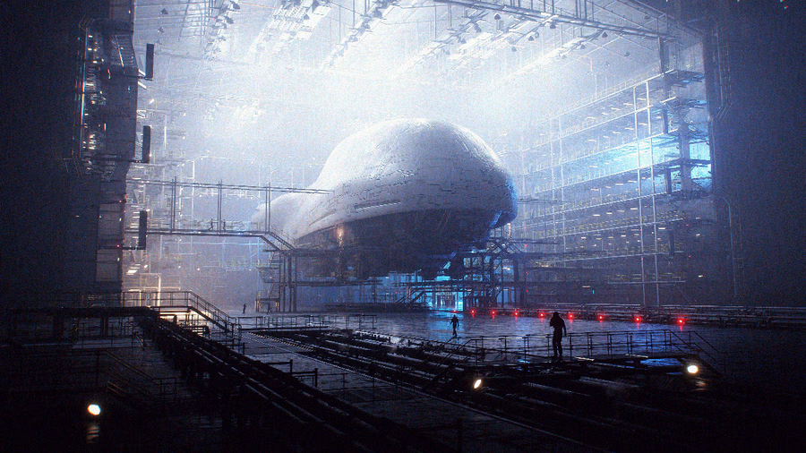 05-工厂管道电缆架子3D模型 Modern Industrial Pack_15.avif