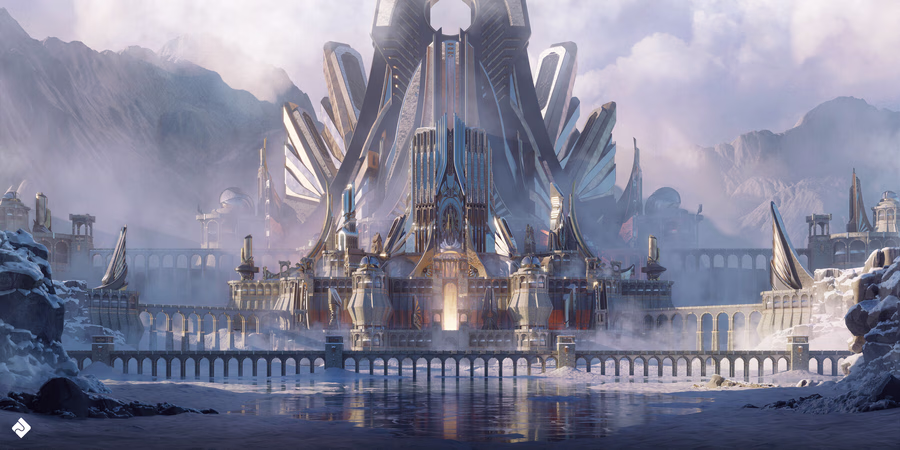 09-【3KC】北欧奇幻风格建筑模型 Neo Asgard - 3D Kitbash Collection_06.avif