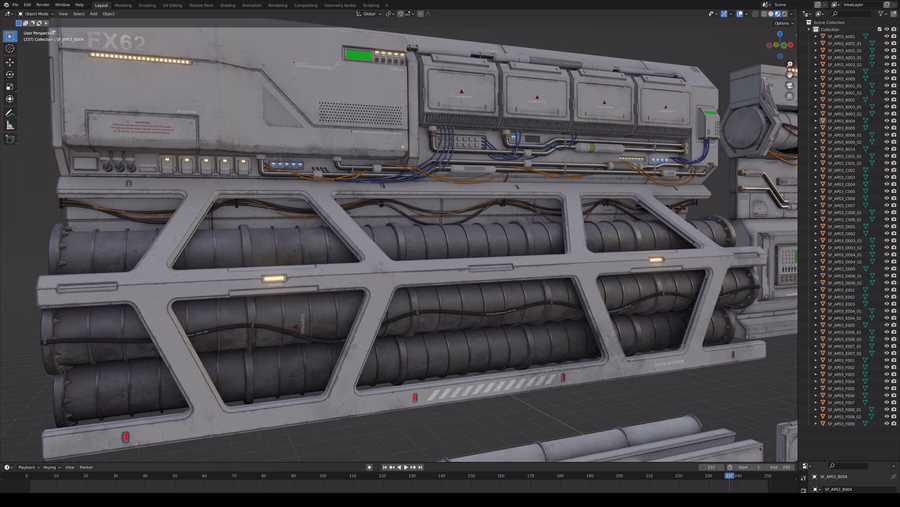12-科幻建筑管道通风面板模型第三套 Artstation – Sci-Fi Architecture Panels Kit Vol.03 Walls_24.avif