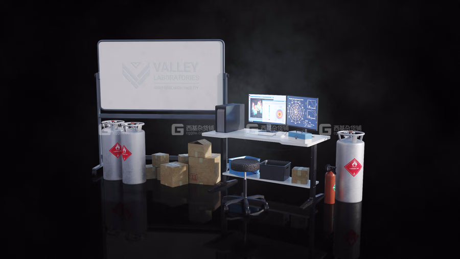 3D模型秘密科幻实验室研究所器械三维模型套件 (C4DFBXOBJBlender格式) KitBash3D Secret Labs_22.avif