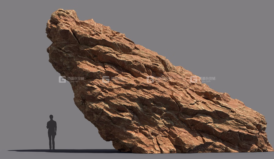 3套石头岩石3D模型 3D Rocks Collection Vol. 1-3 and Cliffmaker_15.avif