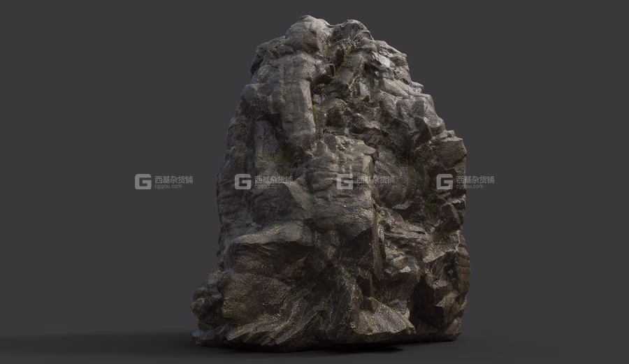 3套石头岩石3D模型 3D Rocks Collection Vol. 1-3 and Cliffmaker_24.avif