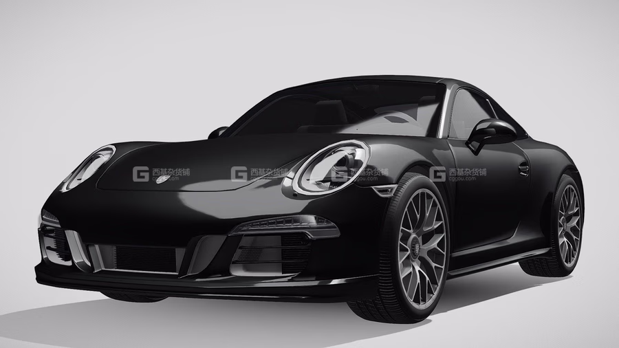 保时捷汽车3D模型 Porsche Car 3D Models Collection 2013-2021_103.avif