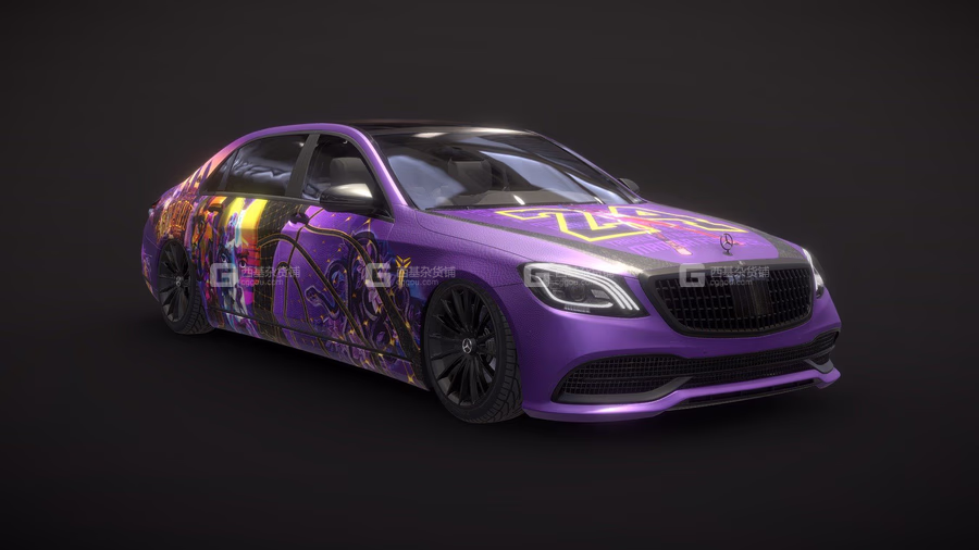 奔驰汽车3D模型 Mercedes Benz Car 3D Models Collection 2019-2022_99.avif