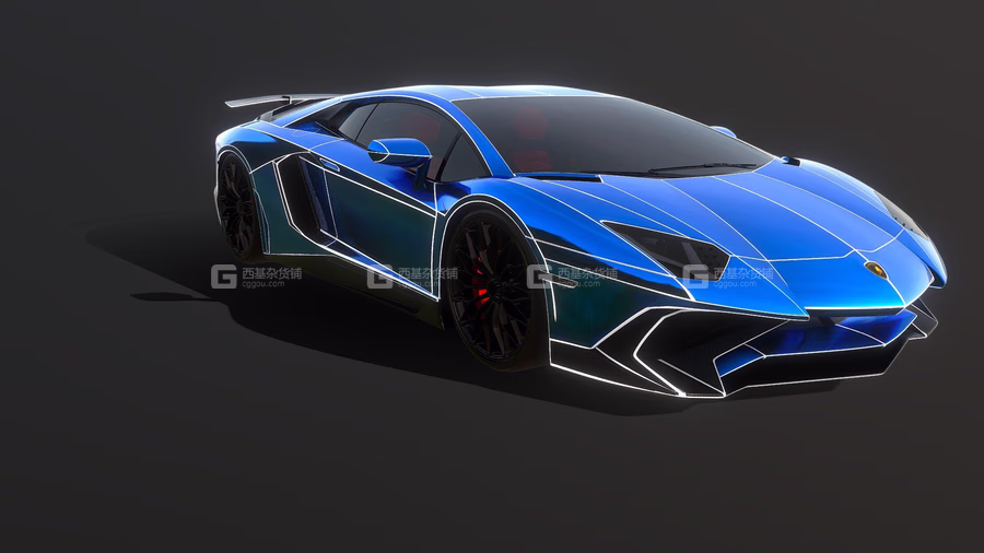 兰博基尼汽车3D模型 Lamborghini  Car 3D Models Collection 2019-2022_104.avif