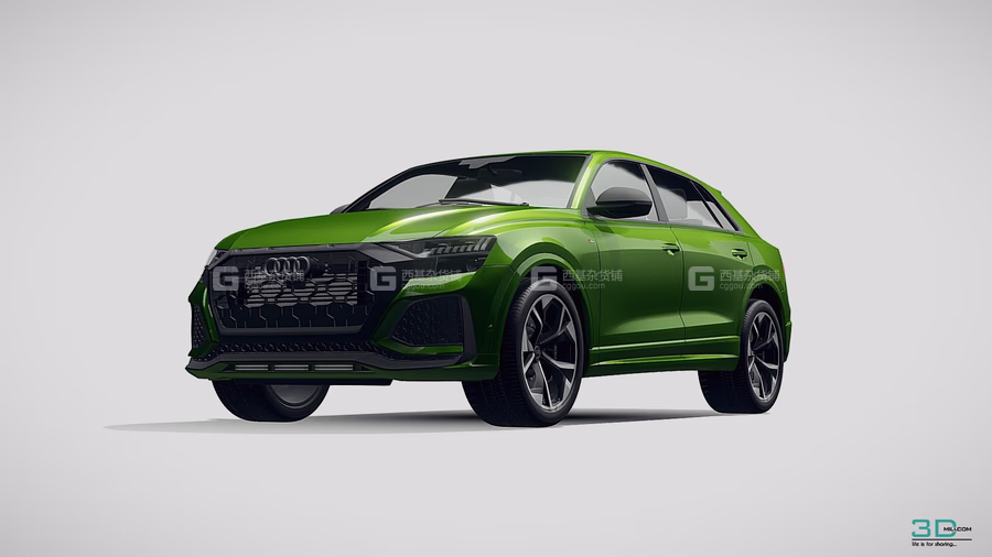 奥迪汽车3D模型 Audi Car 3D Models Collection 2019-2022_61.avif