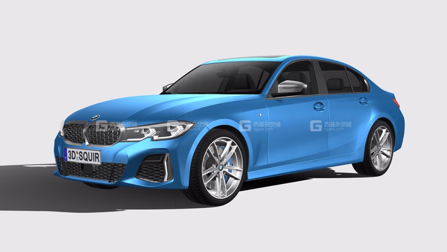 宝马汽车3D模型 BMW Car 3D Models Collection 2019-2022_25.avif