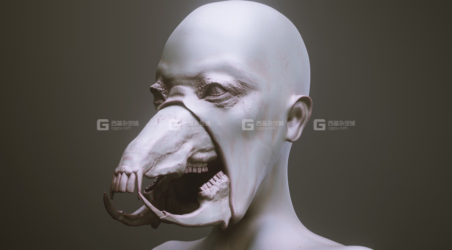 ZBrush怪物眼睛眼球笔刷模型预设 Artstation Marketplace – EYES – 28 Zbrush VDM Creature Eyes + 15 Eyeballs IMM brush_53.avif