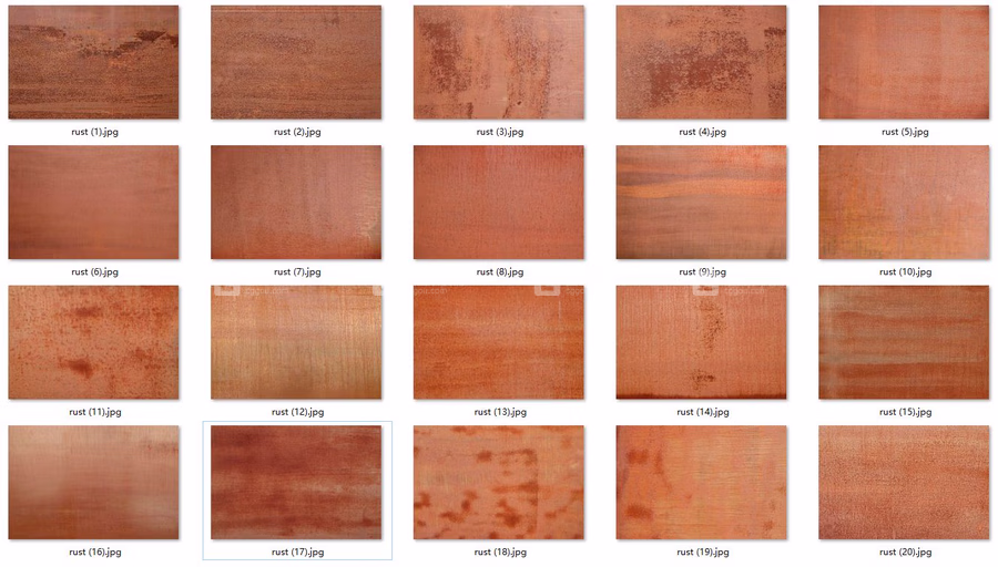 20张金属生锈贴图 20 Corten Steel Texture HQ_31.avif