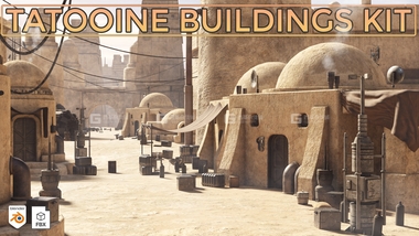 塔图因沙漠建模楼房3D模型资产预设 Tatooine Buildings Asset PackFM.jpg