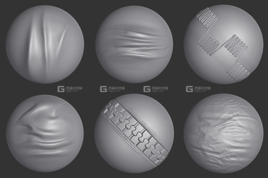 78组Zbrush布料笔刷织物纹理雕刻笔刷合集FM.jpg