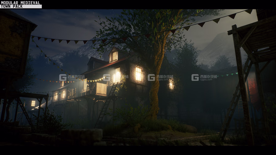 UE模块化中世纪资产包 MODULAR MEDIEVAL ASSET PACK_53.avif