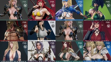 UE三维游戏人物角色3D模型 CGTrader – Ryan Reos 3D Model CollectionFM.jpg