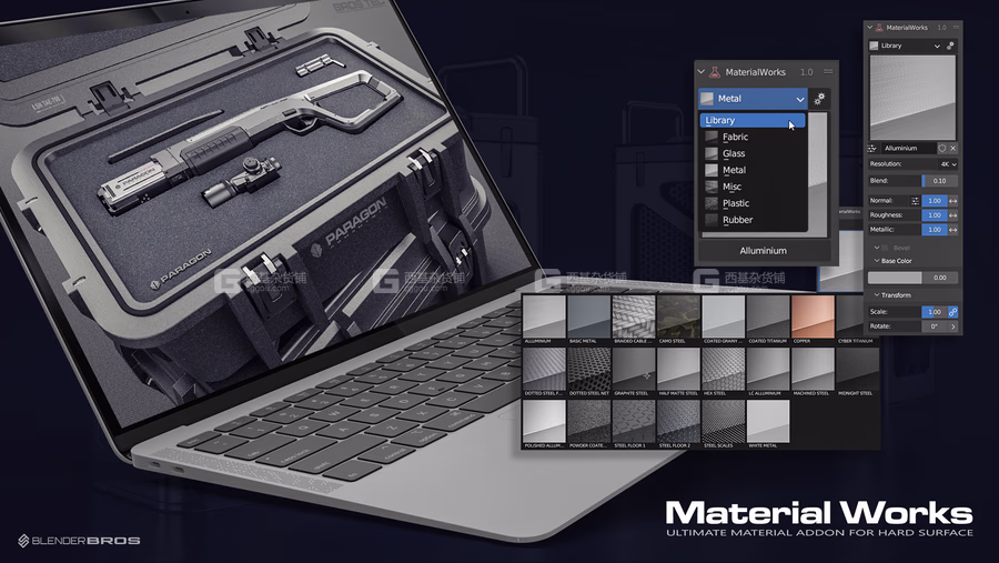 50组科幻硬表面无缝贴图 Material Works_22.avif