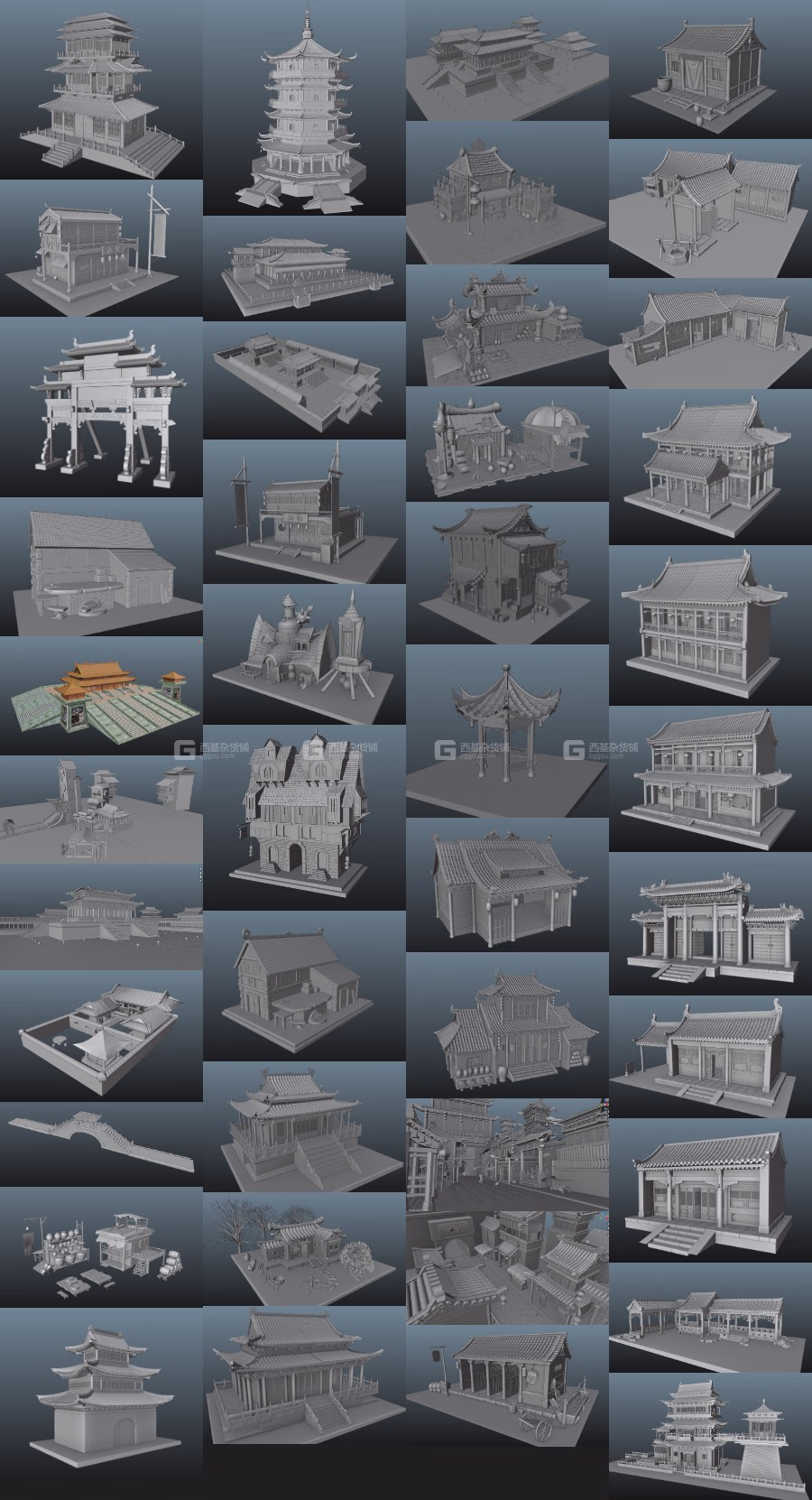 亚洲古建筑木屋中式建筑合集_15.avif