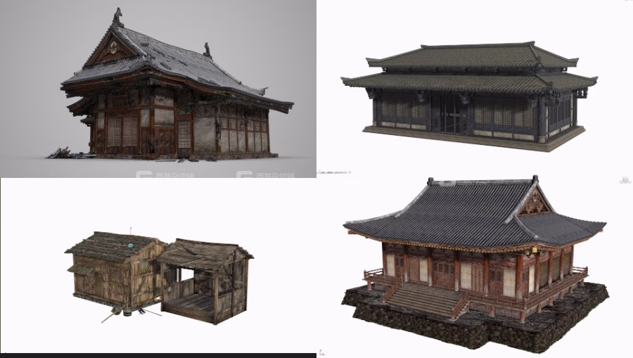 亚洲古建筑木屋中式建筑合集_14.avif