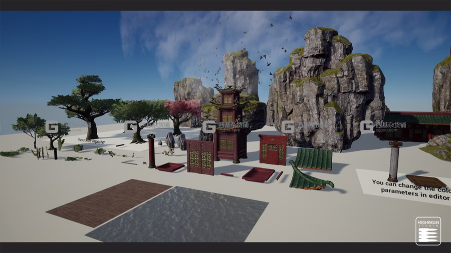 UE中国风场景 Asian Temple Pack_22.avif