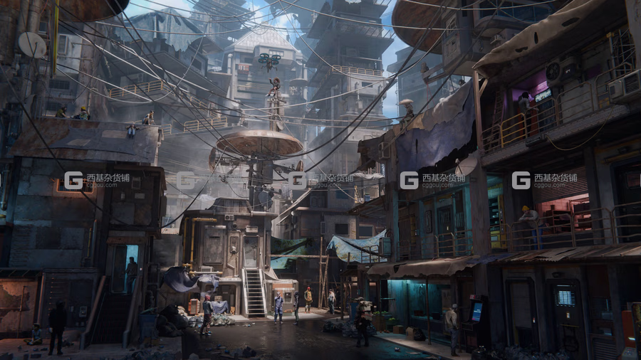科幻赛博未来平民窟 Future Slums2_32.avif