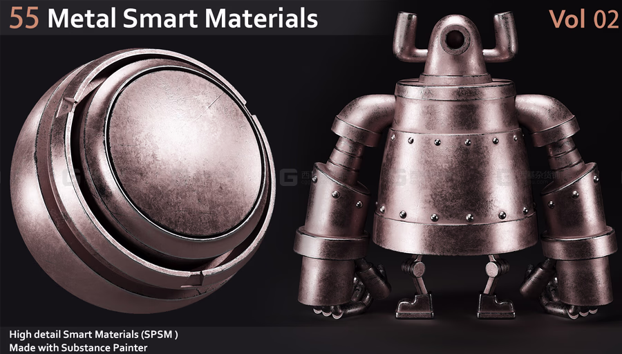 60种金属智能材质球 60 Metal Smart Materials_Vol2_59.avif