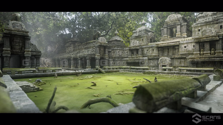 柬埔寨寺庙废墟外观和内部 Temples of Cambodia-Ruins exterior and interior_35.avif
