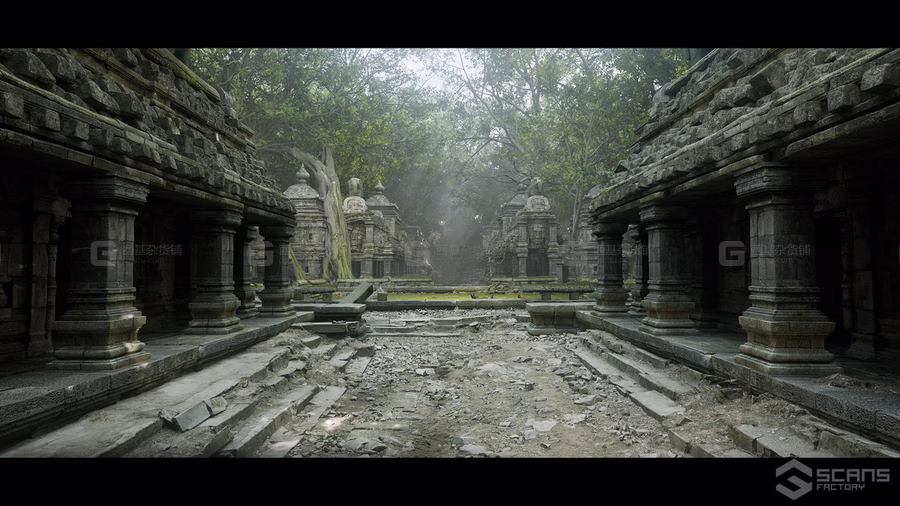柬埔寨寺庙废墟外观和内部 Temples of Cambodia-Ruins exterior and interior_22.avif