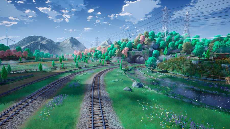 卡通风格化的山谷环境 Cartoon Stylized Valley Environment_19.avif