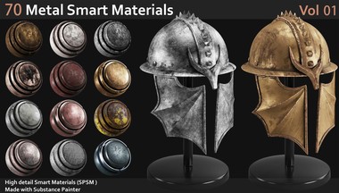 70个金属智能材质球 70 Metal Smart Materials_Vol1FM.jpg