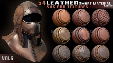 ZFM54个皮革智能材质球 54 leather smart materials + PBR.jpg
