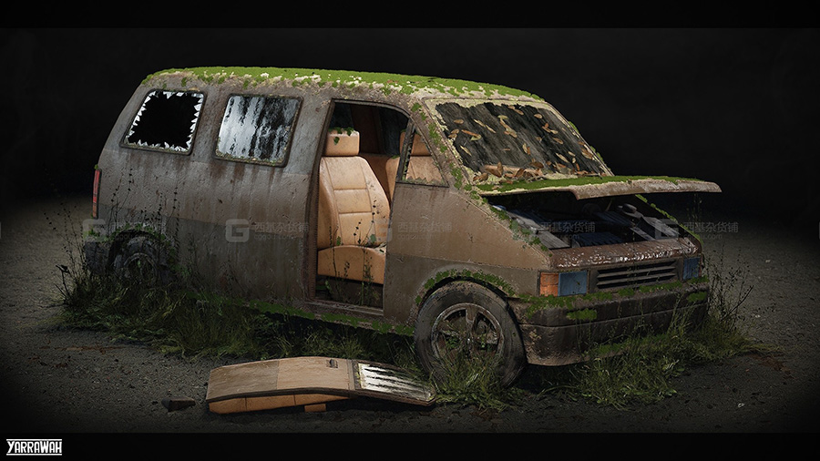 4l辆程序化车辆 Procedural Vehicles-Four Pack_02.jpg