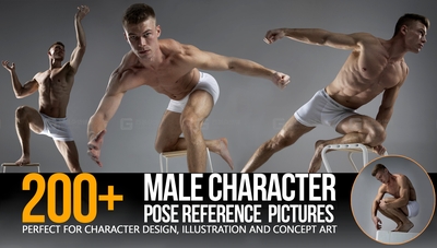 00_200张男性pose参考图片 200+ Male Pose Reference Pictures-FM.jpg
